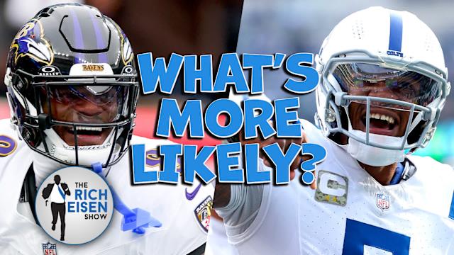 What’s More Likely: Rich Eisen Talks Ravens, Colts, Eagles and More